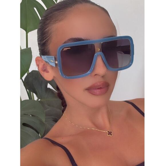 NEW Carrera Flaglab 14 Aviator Sunglasses in Blue - Picture 1 of 11